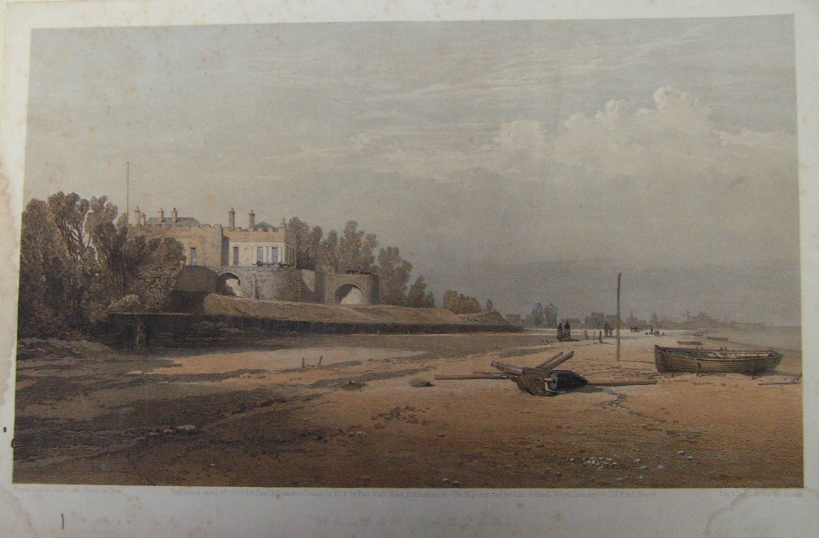 Lithograph - Walmer Castle